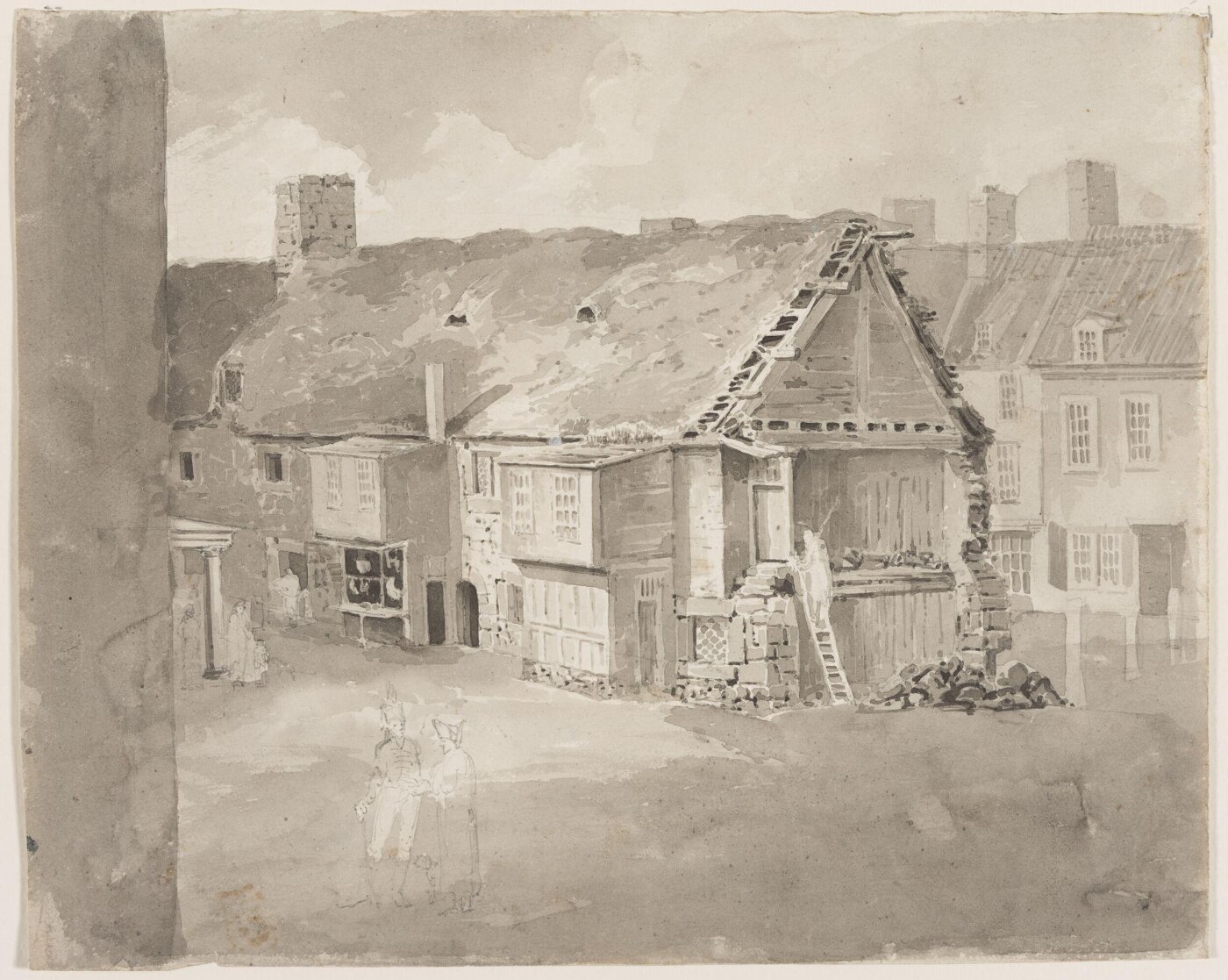 Unknown, Drawing by a member of the Sketching Society