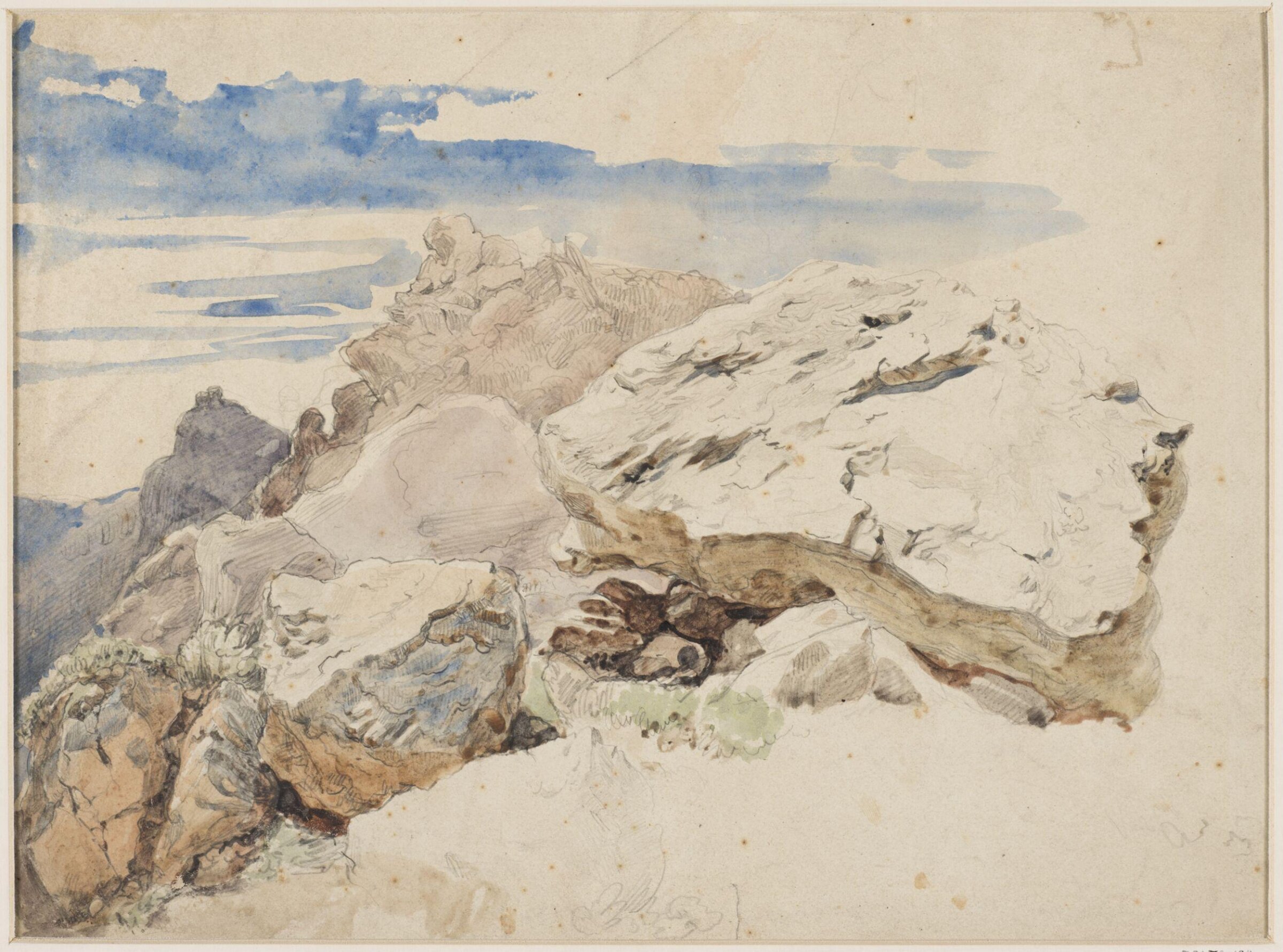 Drawing, Alfred Stevens