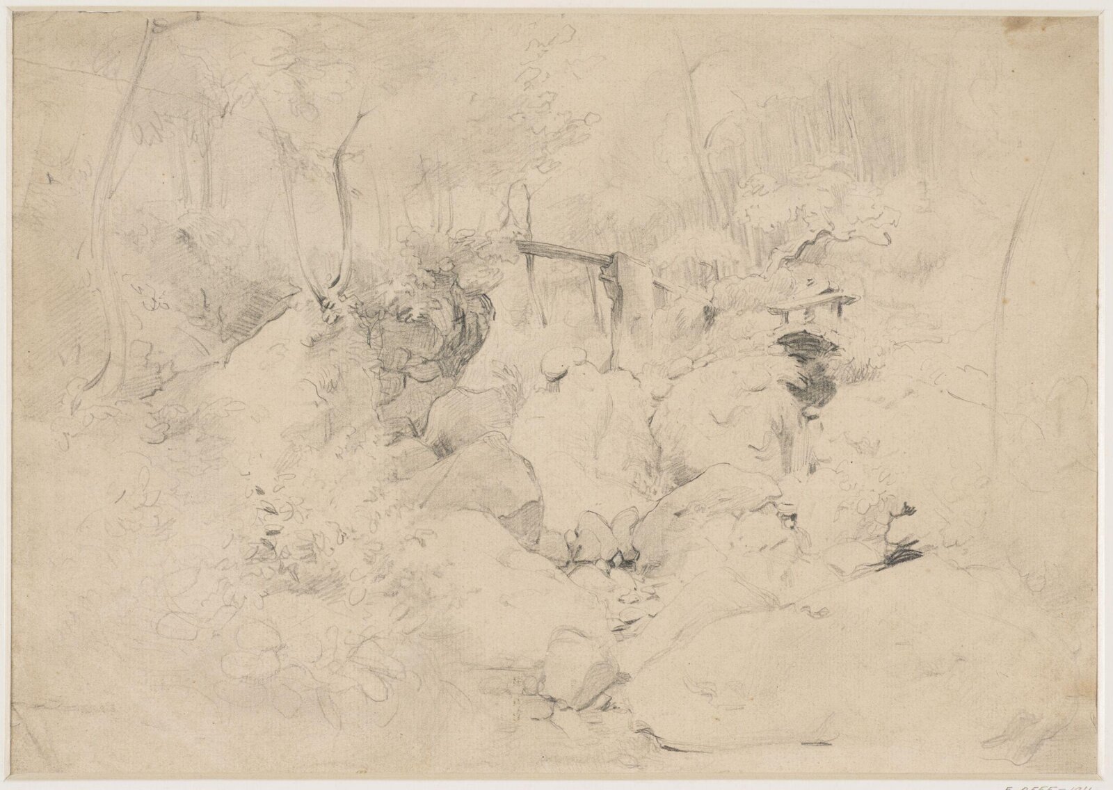 Drawing, Alfred Stevens