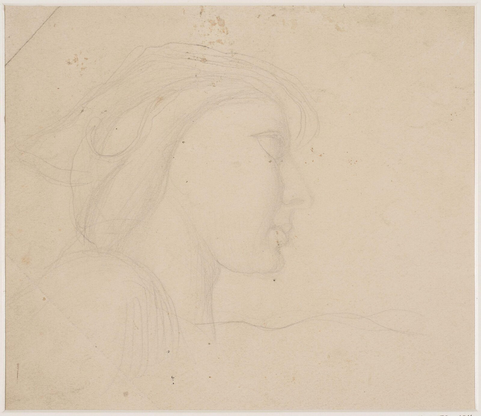 Drawing, Alfred Stevens