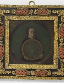 Self-portrait miniature attributed to Sofonisba Anguissola thumbnail 1