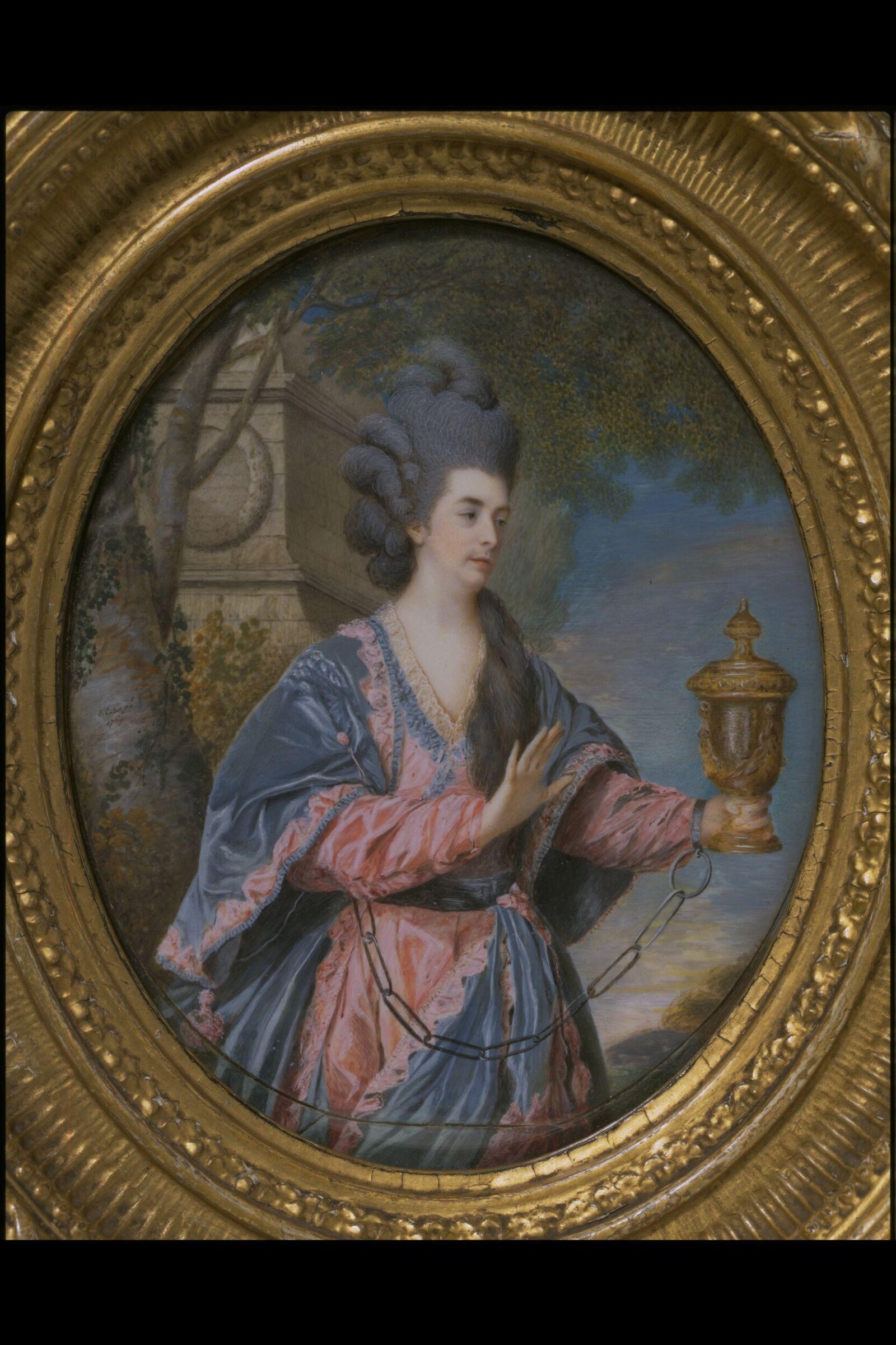 Mary Ann Yates as Electra in Voltaire's <i>Orestes</i>, Samuel Cotes, 1769