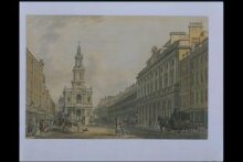 The Strand, with Somerset House and St Mary's Church thumbnail 1