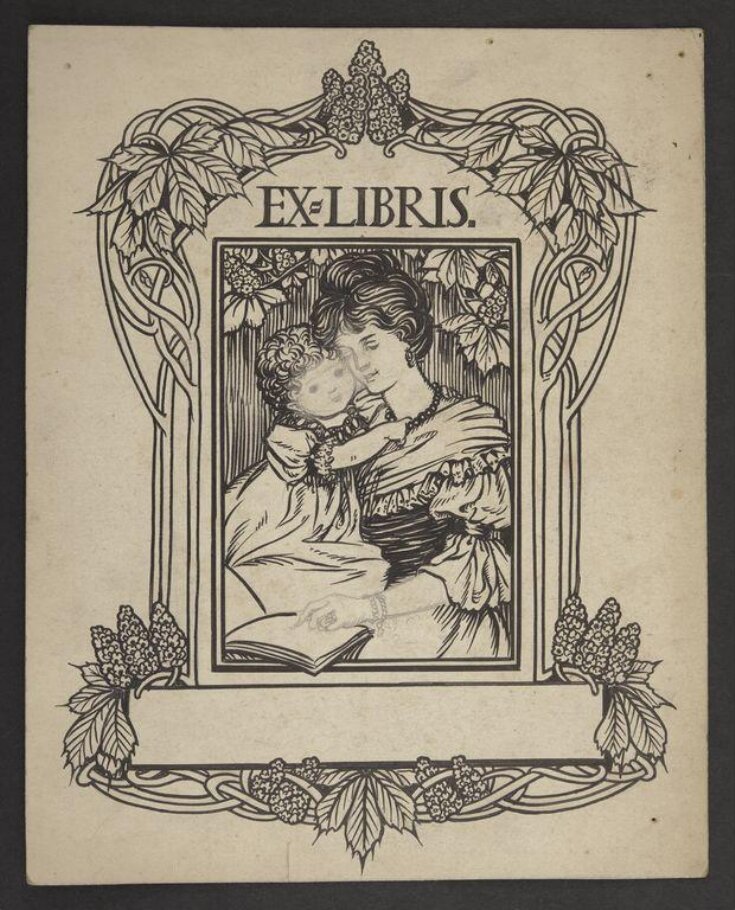 Ex-Libris, Wood, Olive