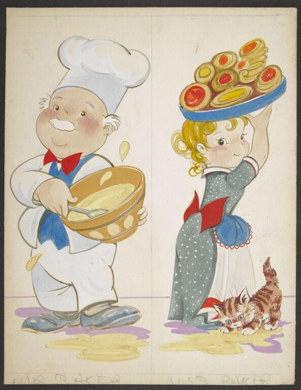 <u>Happy families</u>, ca. 1950