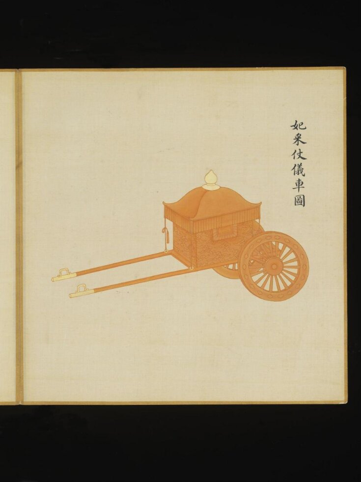 The State Carriages Carried by the Guard of the Imperial Concubines of the Third Rank top image
