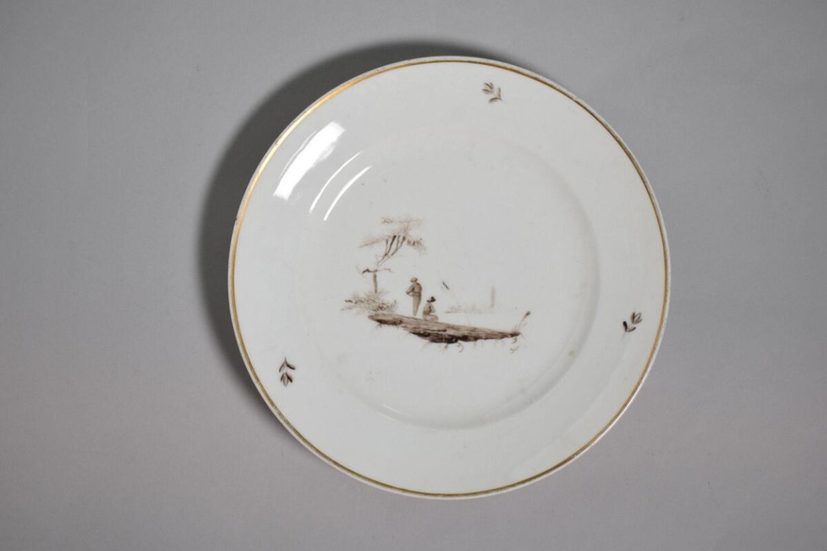 Plate, 18th century-19th century · paris