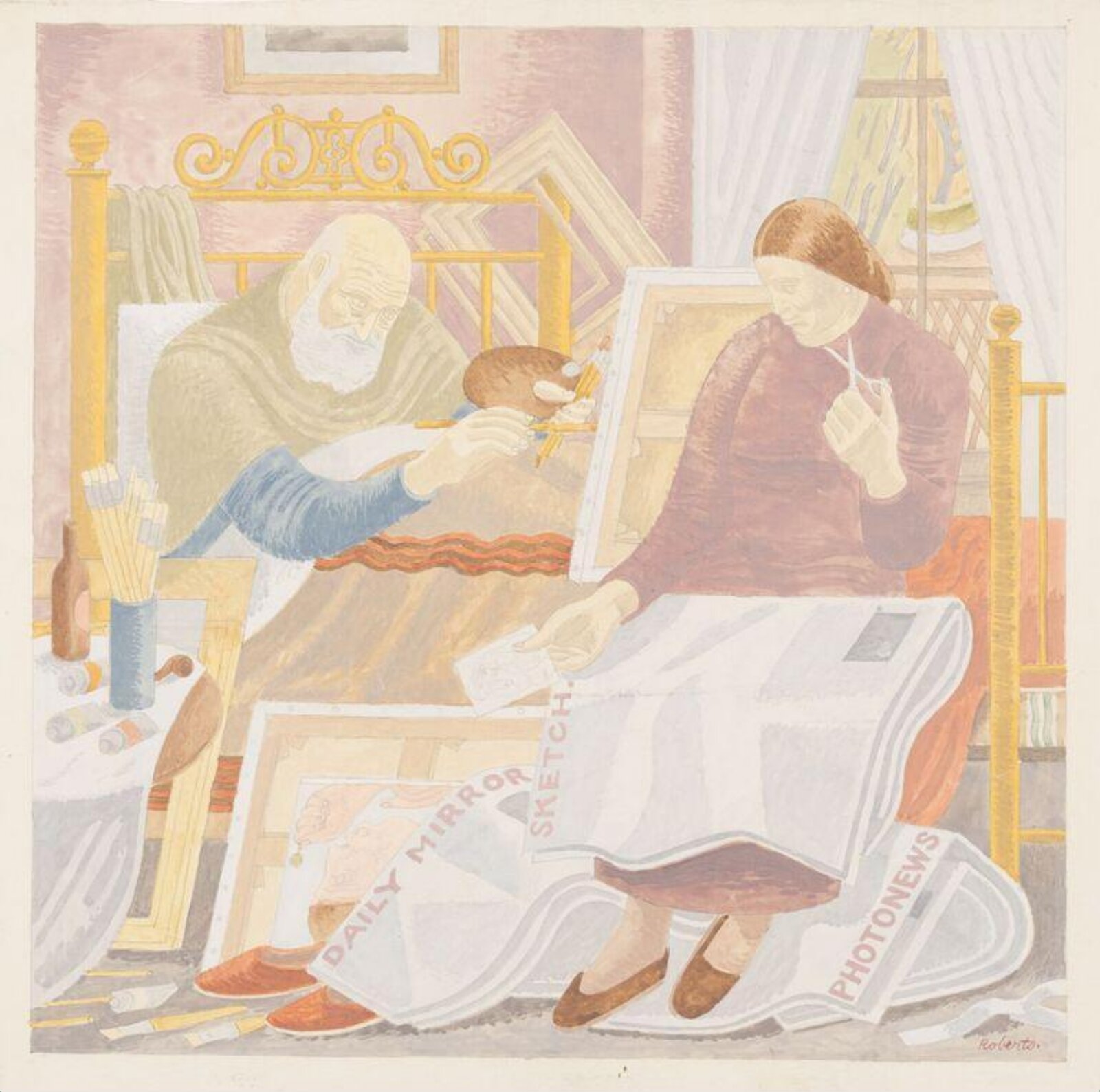 He knew Degas, William Patrick Roberts