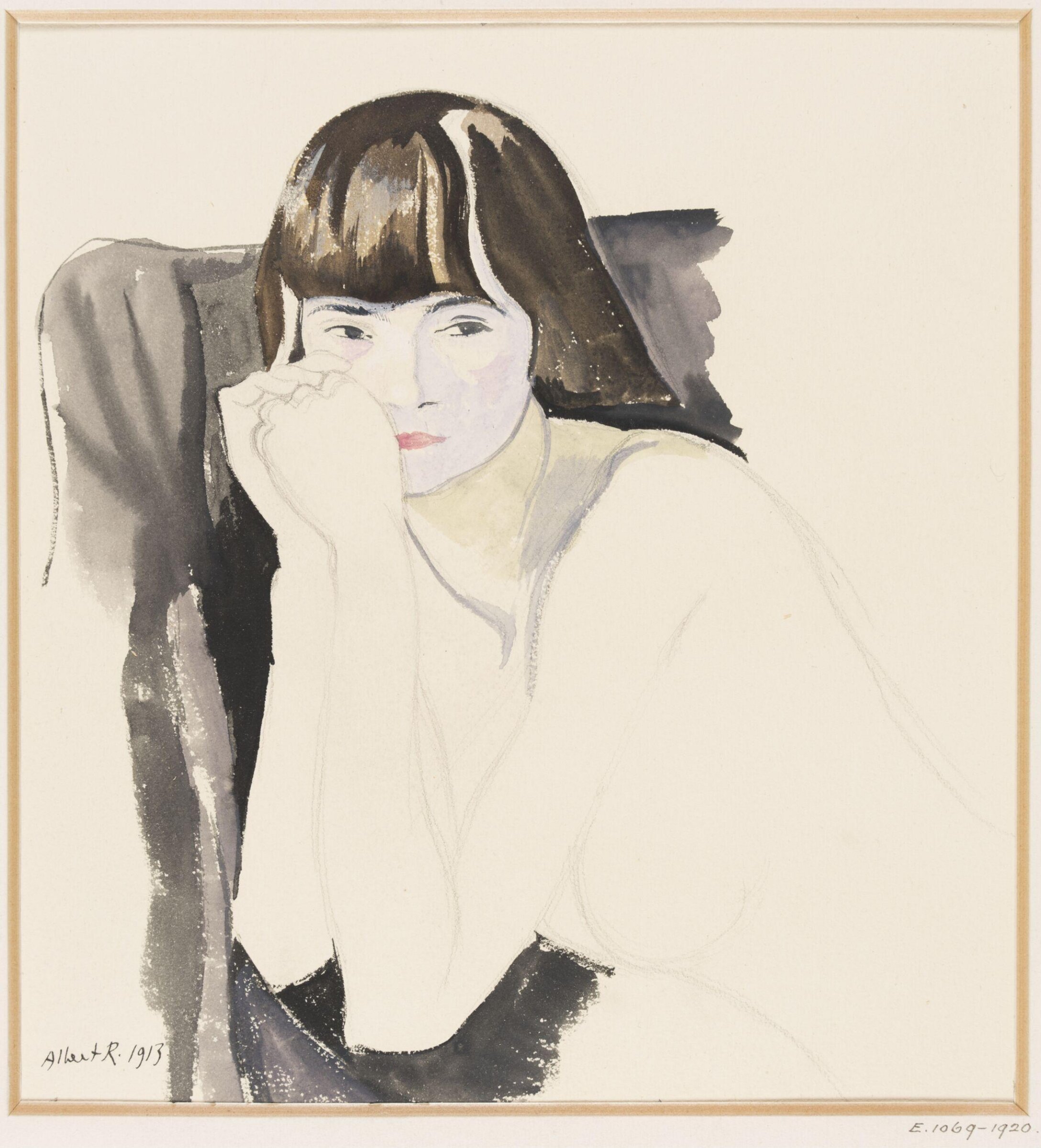 Drawing, Albert Daniel Rutherston, 1913