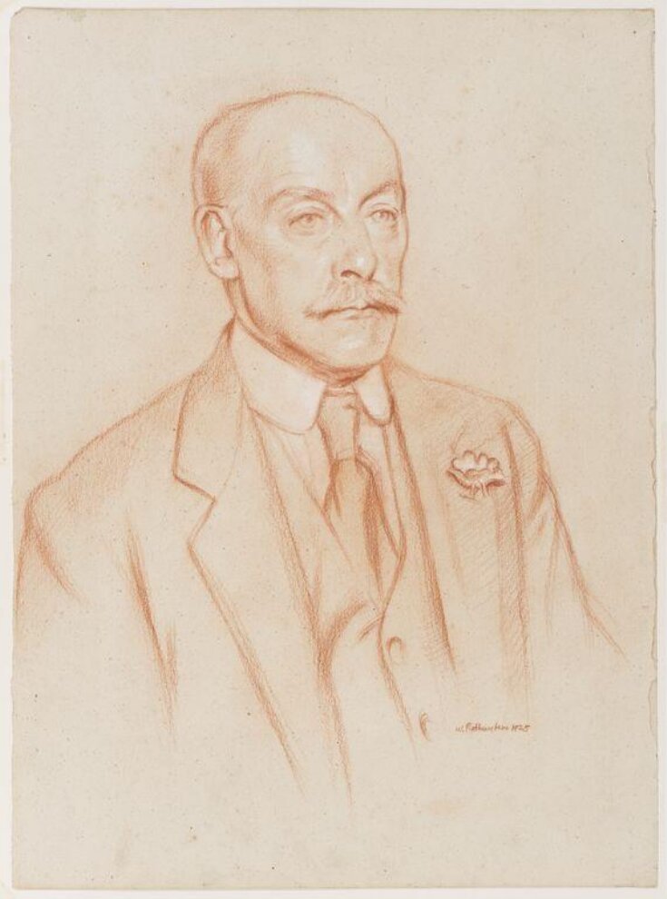 Portrait of George Butcher, Chief Attendant at the Royal College of Art from 1900 to 1925 top image