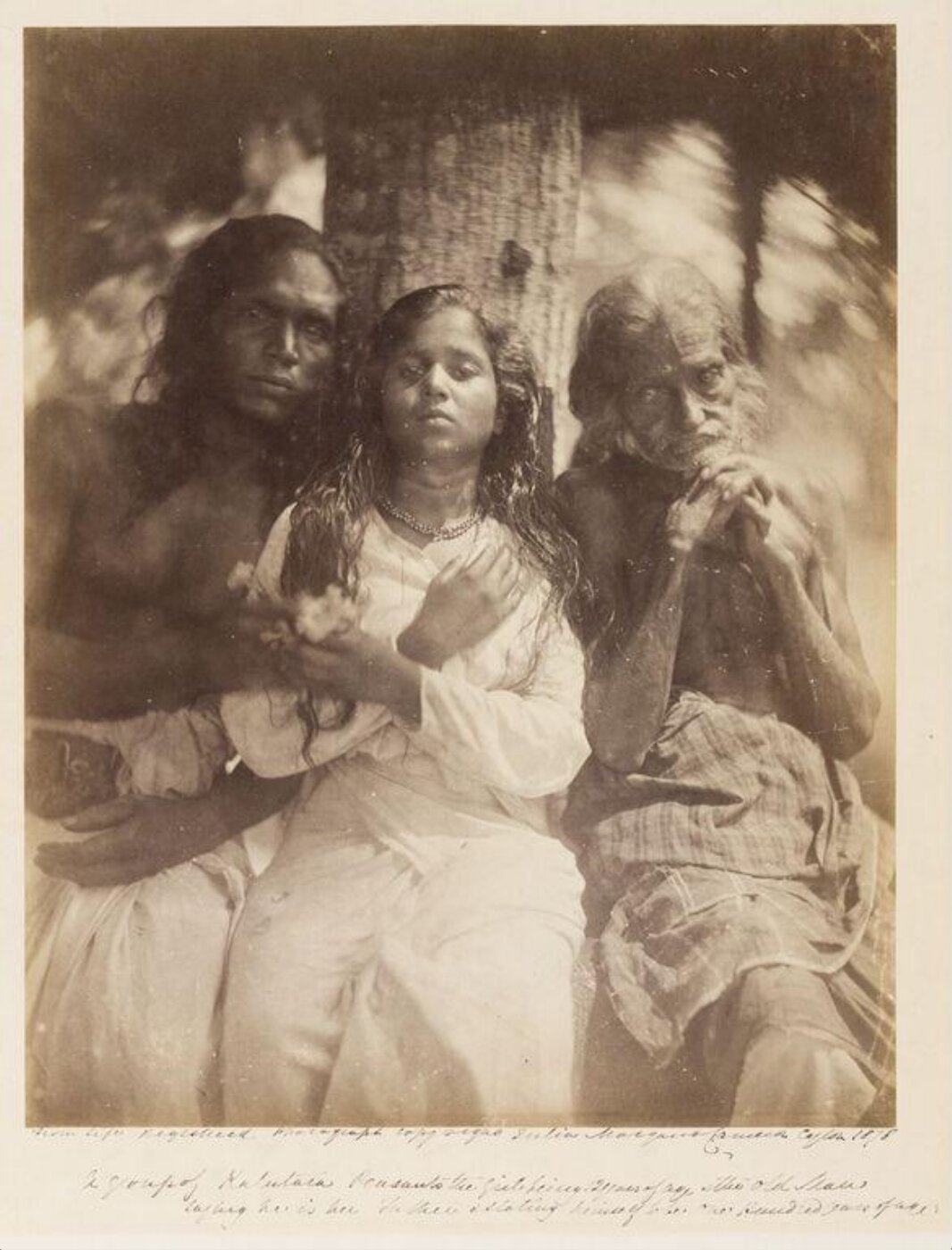 Cameron, Julia Margaret, A Group of Kalutara Peasants