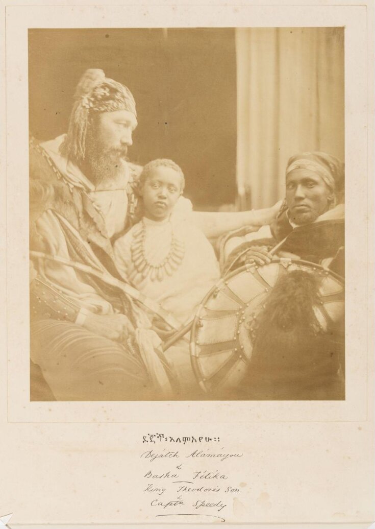 Dèjatch Alámayou & Básha Félika / King Theodore's Son & Captain Speedy top image