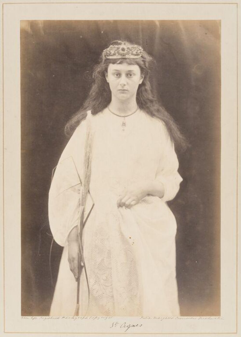 Cameron, Julia Margaret, St. Agnes