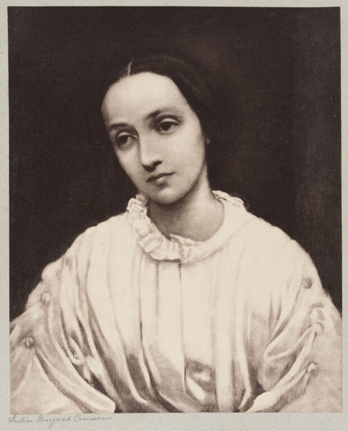 unknown, Julia Margaret Cameron portrait painted by G. F. Watts