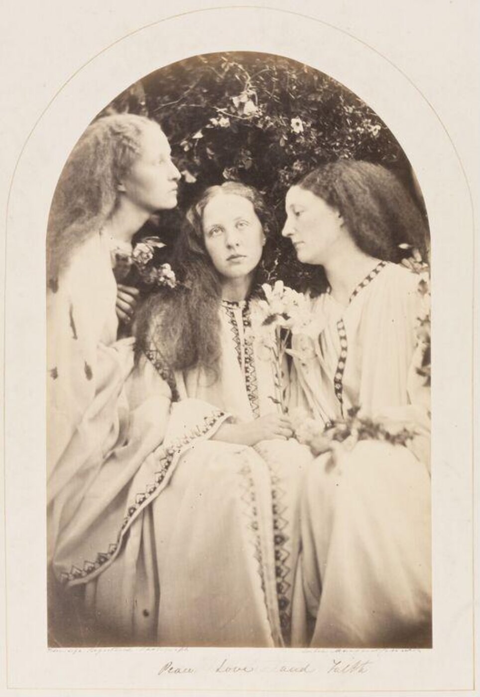 Cameron, Julia Margaret, The Three Sisters / Peace, Love and Faith
