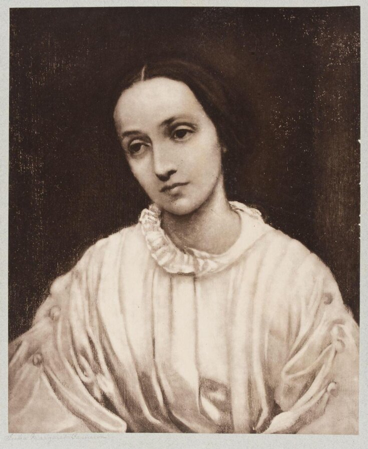 Julia Margaret Cameron portrait painted by G. F. Watts top image