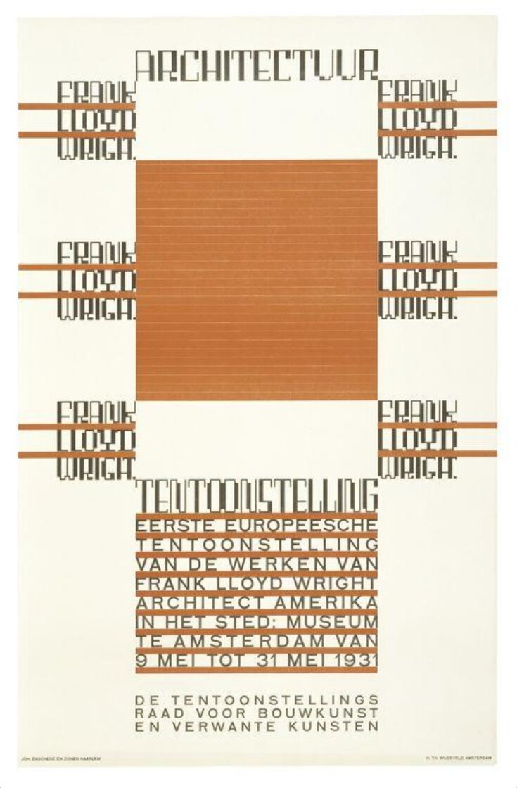 Frank Lloyd Wright Architectuur Tentoonstelling top image