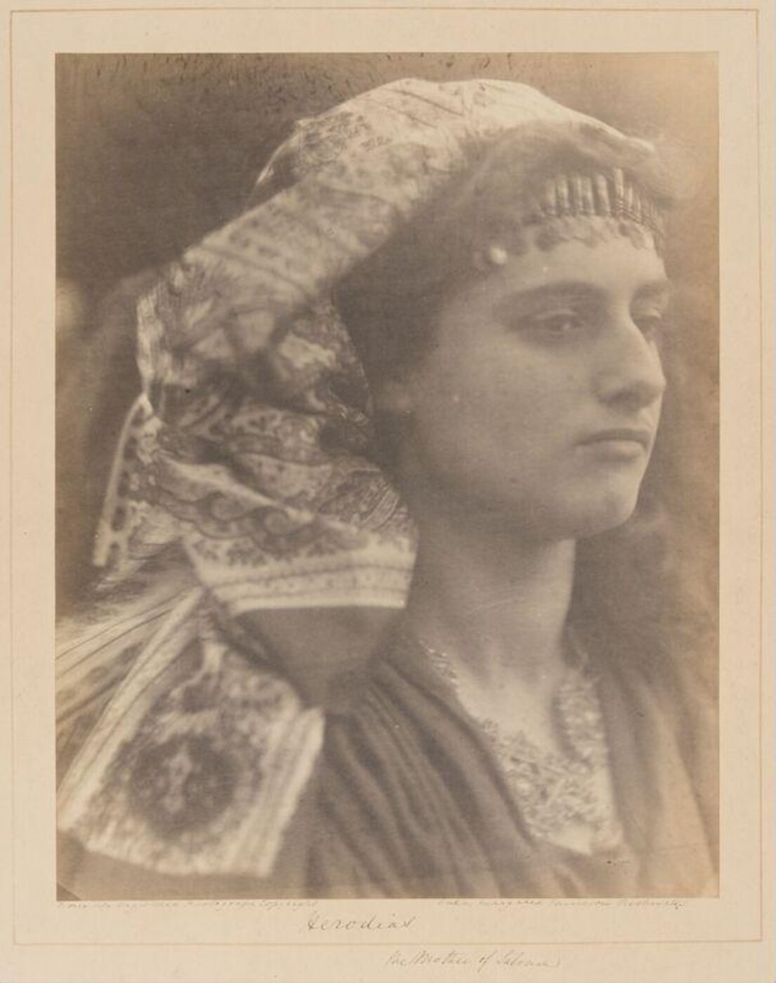 Cameron, Julia Margaret, Herodias The Mother of Salome