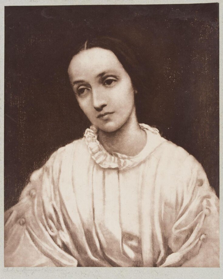 Julia Margaret Cameron portrait painted by G. F. Watts | Henry Herschel ...
