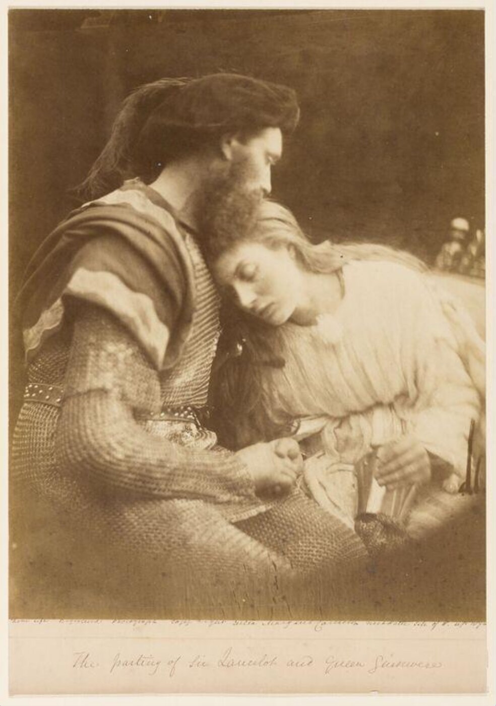 Cameron, Julia Margaret, The Parting of Sir Lancelot and Queen Guinevere