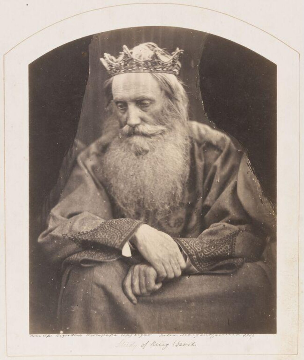 Cameron, Julia Margaret, Henry Taylor / Study of King David