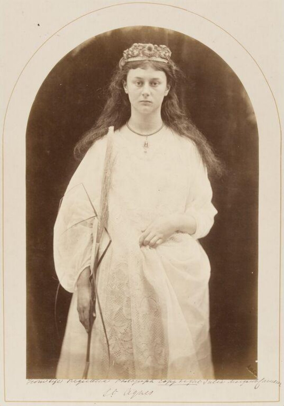 Cameron, Julia Margaret, St. Agnes
