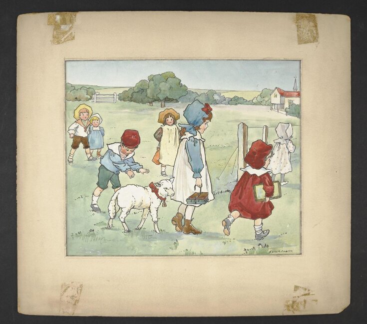 Mary Had a Little Lamb | Nister, Ernest | Cubitt, Edith Alice | V&A ...