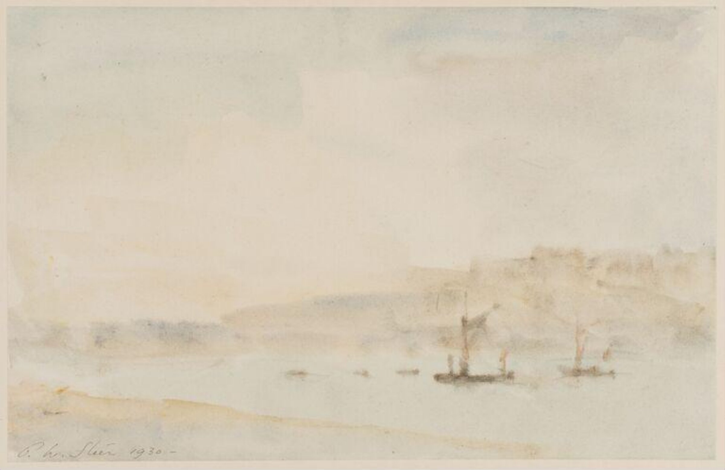 Watercolour, Philip Wilson Steer, 1930