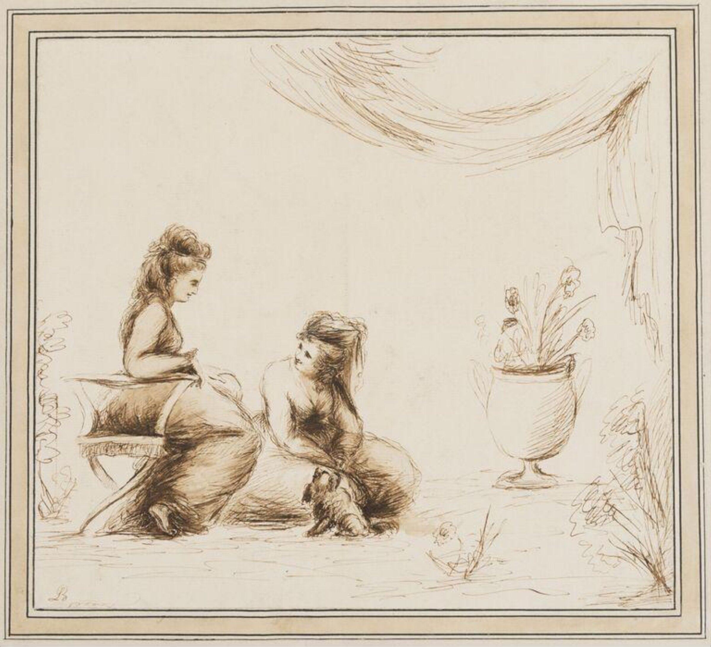 Drawing, Lavinia Spencer, 1762-1831