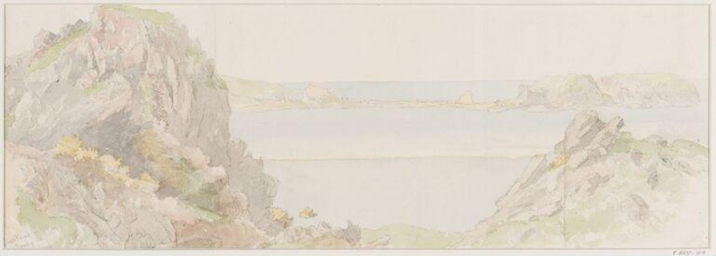 Giltar Point, near Tenby, Thomas Brittain Vacher, 1871