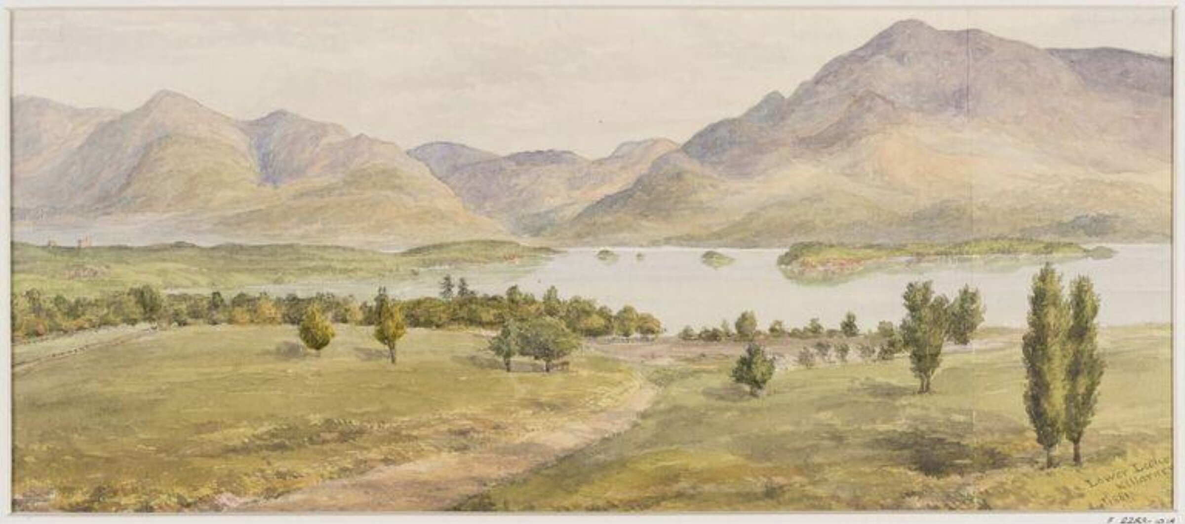 Lower Lake, Killarney, Thomas Brittain Vacher, август 1861