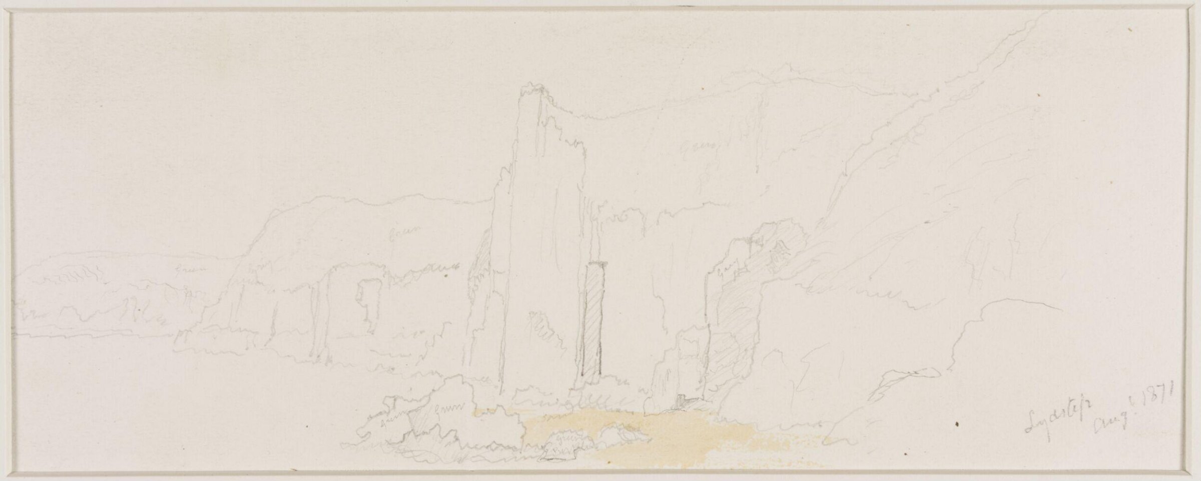 Lydstep, Thomas Brittain Vacher, август 1871