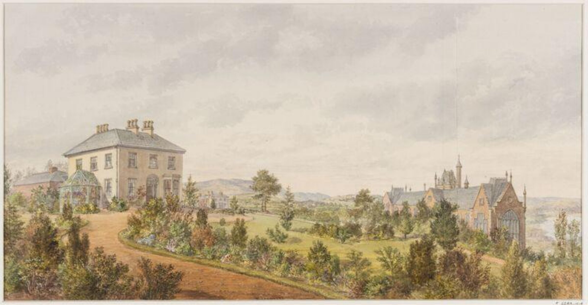 Edenmore, Londonderry, Thomas Brittain Vacher, 1861