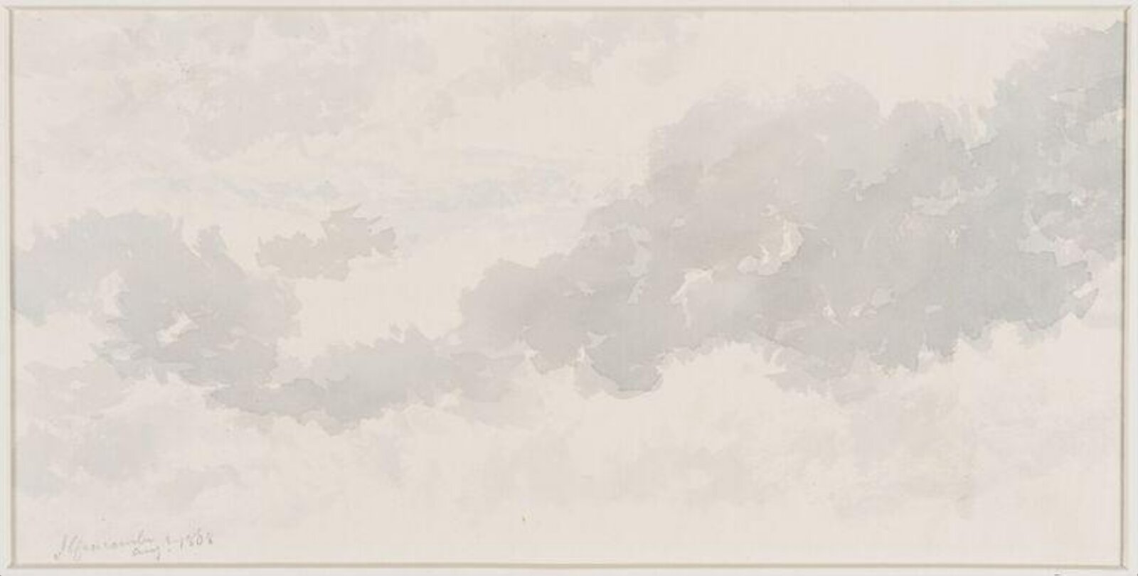 Studies of Clouds, Thomas Brittain Vacher, 1820-1880