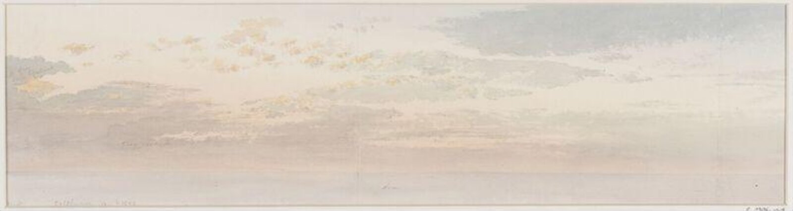 Studies of Clouds, Thomas Brittain Vacher, 1872