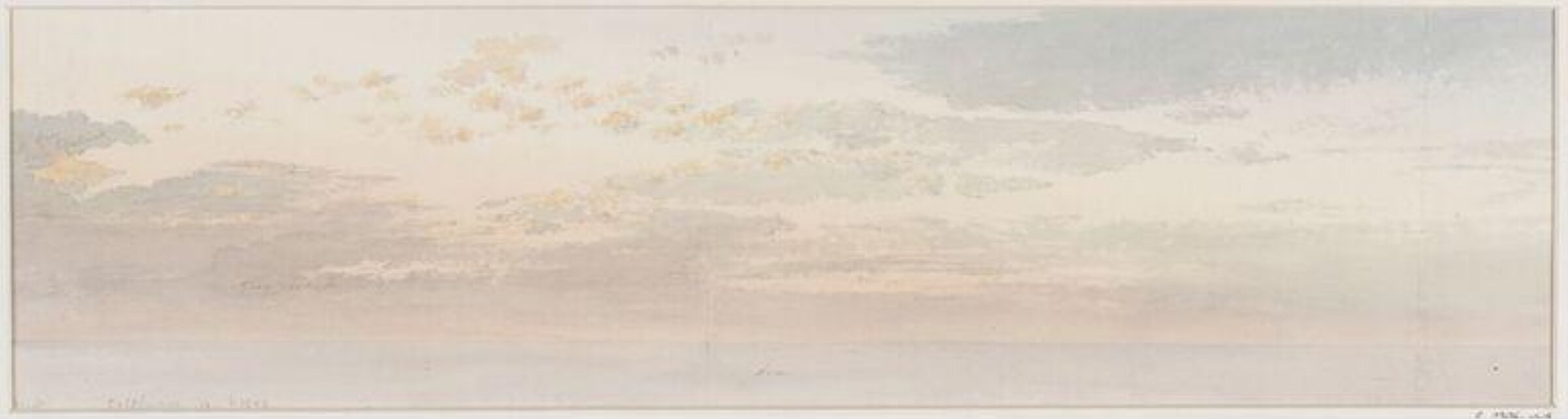Studies of Clouds, Thomas Brittain Vacher, 1872