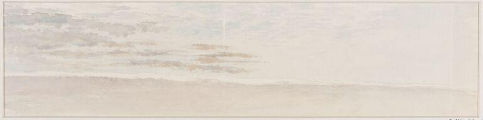 Studies of Clouds, Thomas Brittain Vacher, 19th century