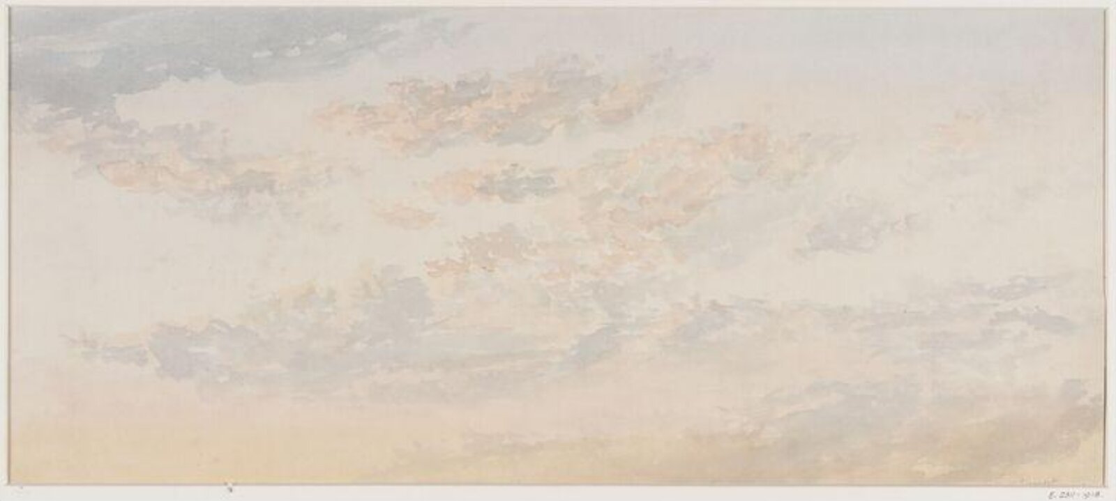 Studies of Clouds, Thomas Brittain Vacher, 1820-1880