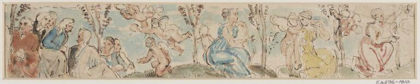 Drawing, Thomas Stothard, 1821