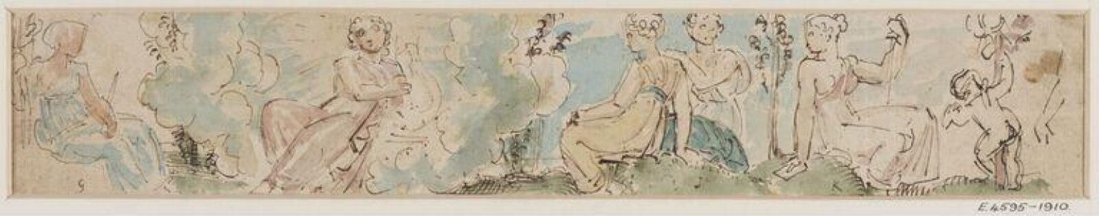 Drawing, Thomas Stothard, 1821