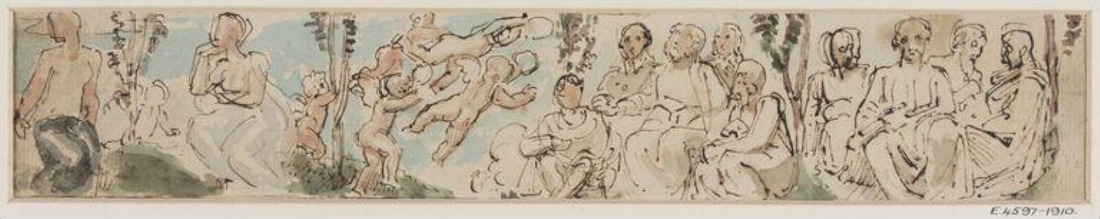 Drawing, Thomas Stothard, 1821