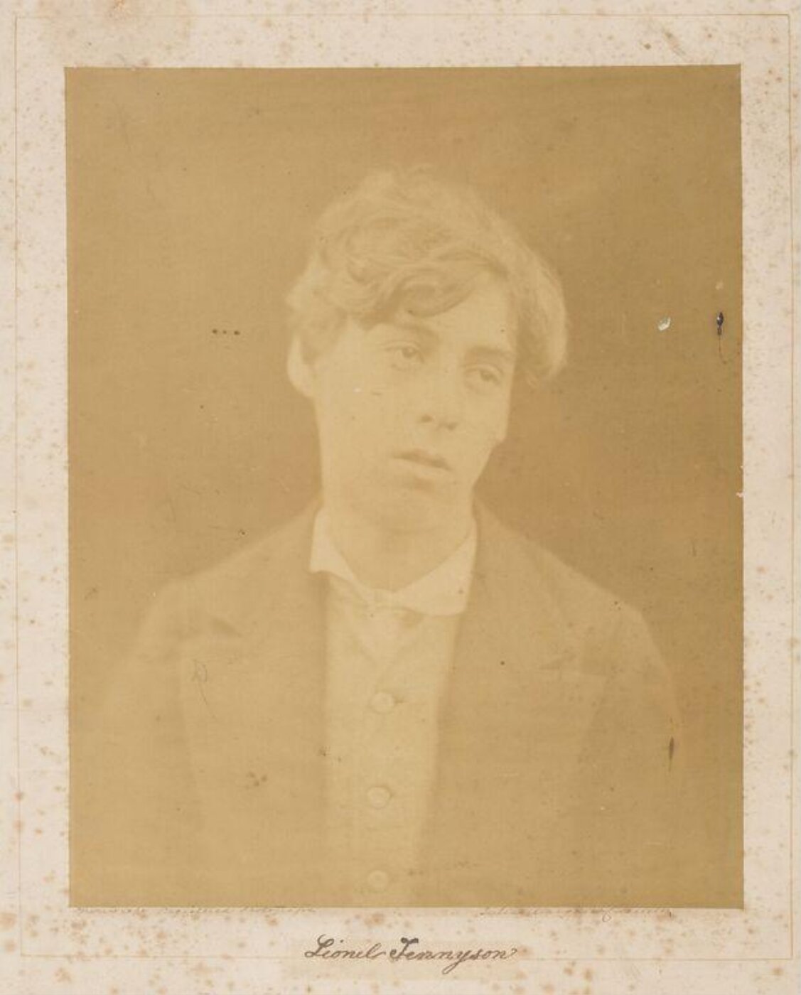 Cameron, Julia Margaret, Lionel Tennyson