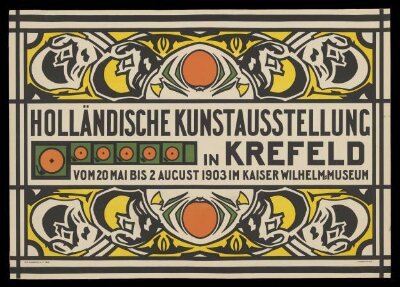 Holländische Kunstausstellung in Krefeld (Dutch Art Exhibition in Krefeld)