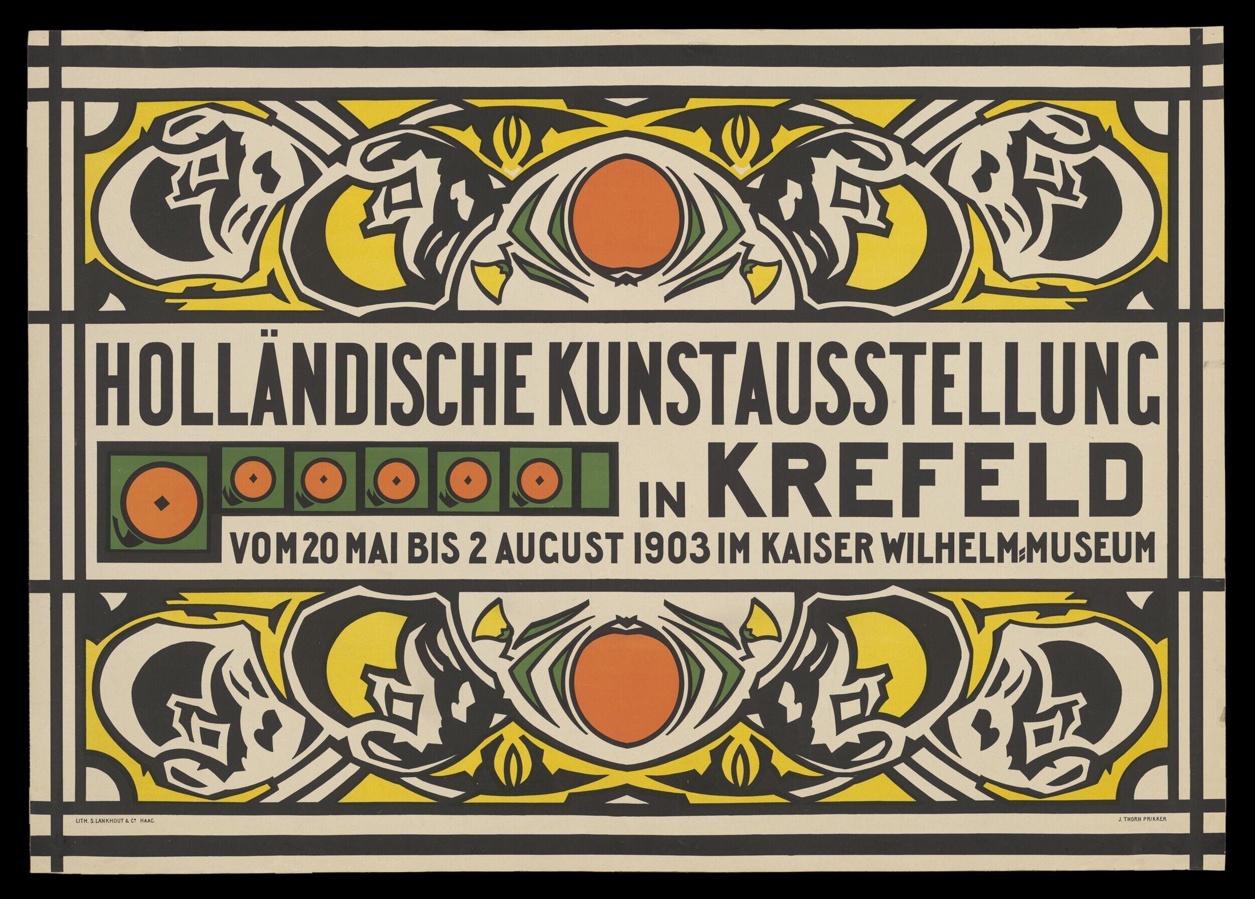Holländische Kunstausstellung in Krefeld (Dutch Art Exhibition in Krefeld)