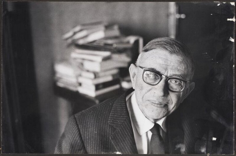 Portrait of Jean-Paul Sartre