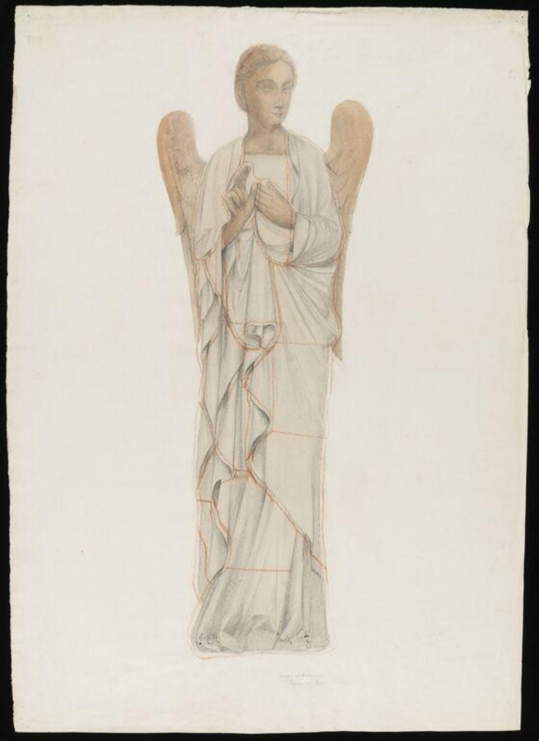 Angel of the Annunciation (St. Gabriel), Stanley North, c.1910