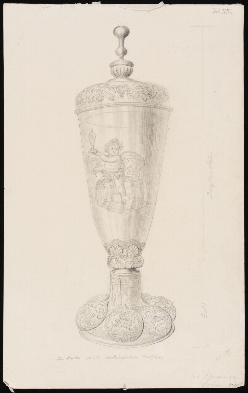 Drawing, F.G. Assmann, c. early 19th century