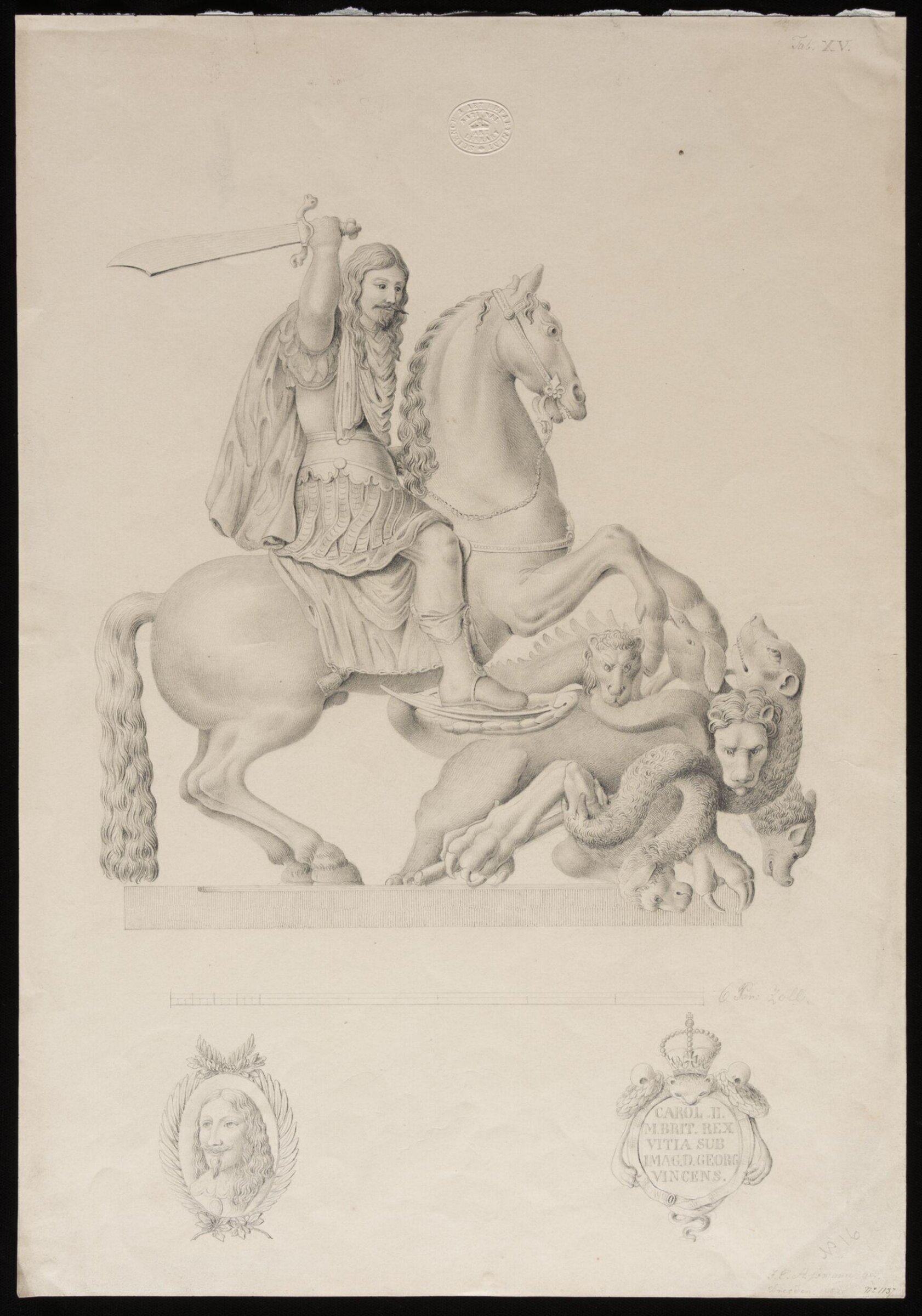 Drawing, F.G. Assmann, c. early 19th century