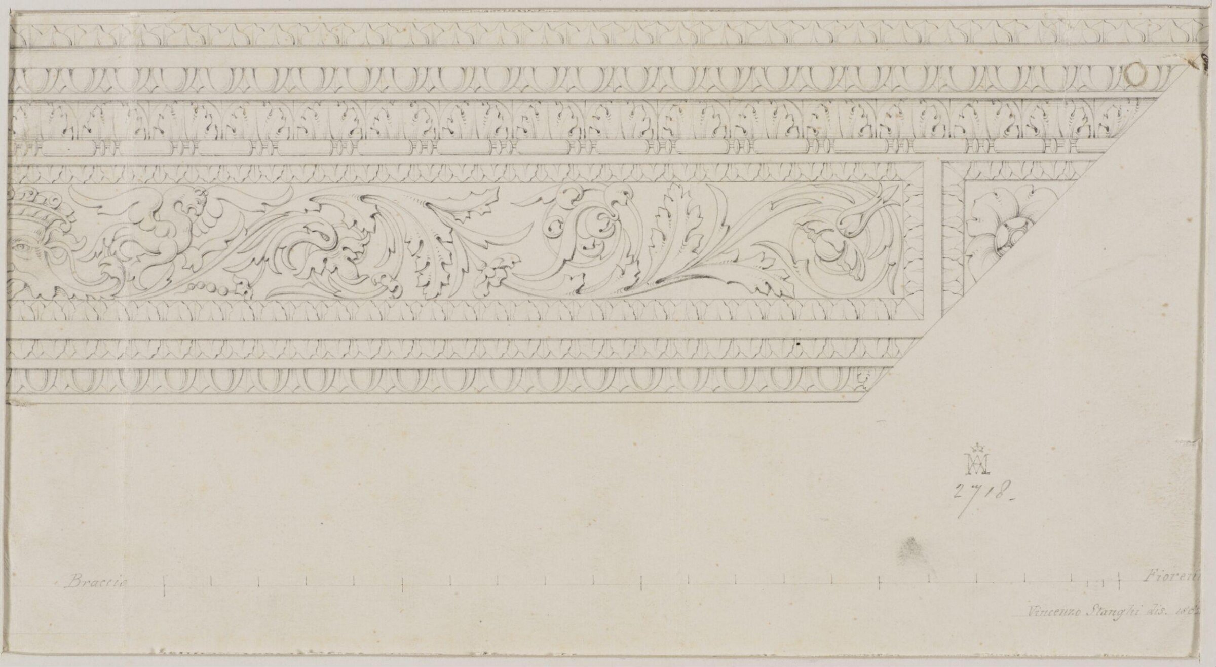Drawing, V. Stanghi, c. 17th century - 19th century
