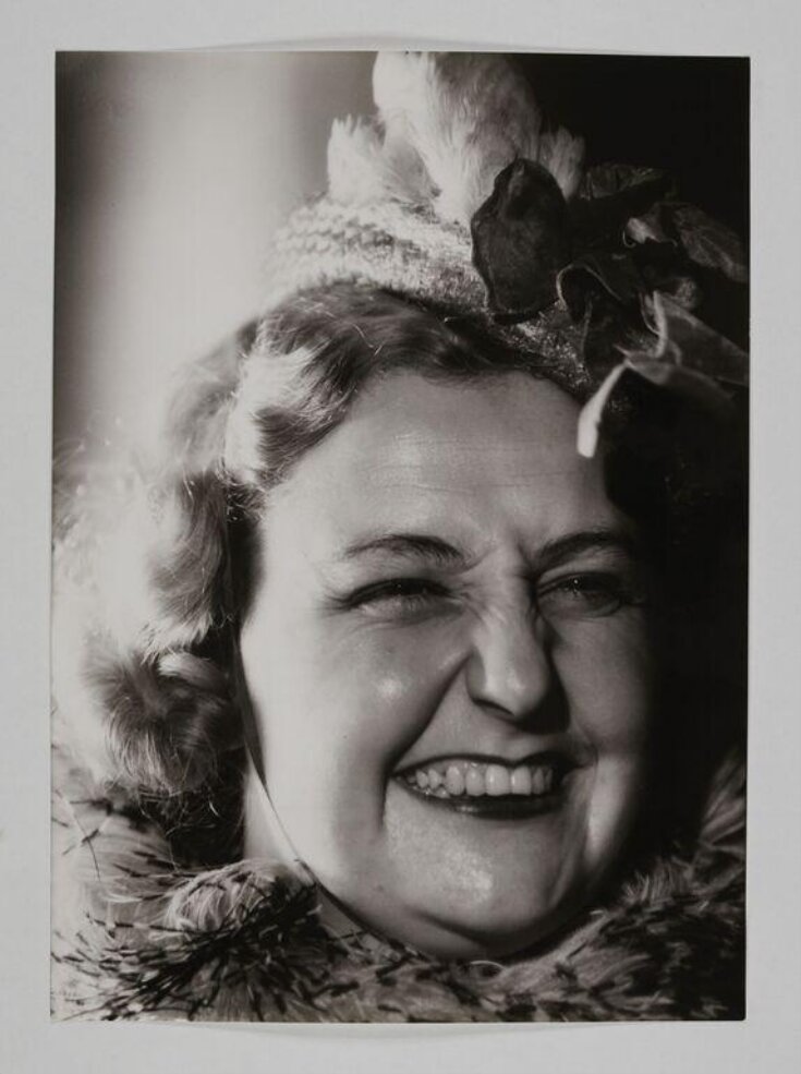 Photograph by Houston Rogers, portrait of Tessie O'Shea, 1934 top image